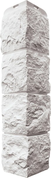 Угол наружный Альта-Профиль Туф ЭКО Белый купить в Тосно