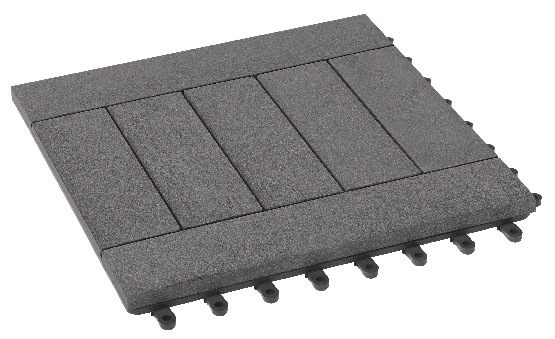 Модульный паркет ДПК GRINDERDECO Комфорт 5 Серый базальт купить в Тосно