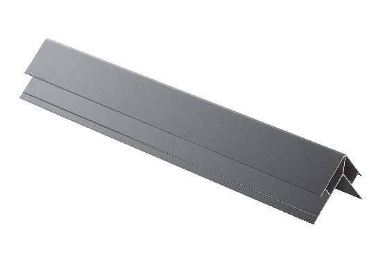 Угловой элемент наружный, алюминиевый, серый купить в Тосно