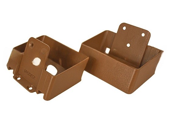 Крепления перил наклонное из алюминия GardenParkett Орех купить в Тосно