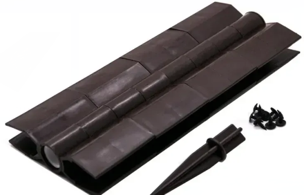 Угловой (стыковочный) шарнир для грядкок ДПК 300мм коричневый купить в Тосно