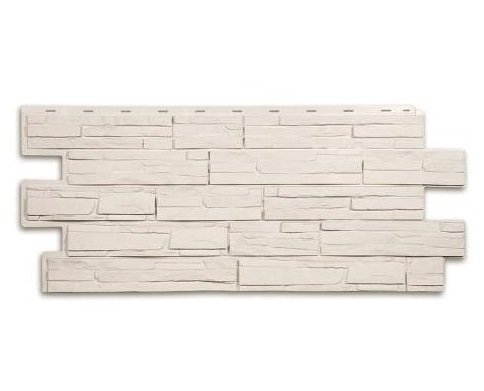 Фасадная панель T-Сайдинг-Альпийская сказка ЭКО-1 Уайт купить в Тосно