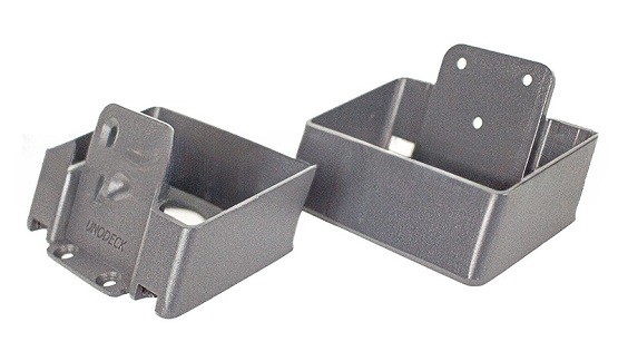 Крепления перил наклонное из алюминия GardenParkett Серый купить в Тосно