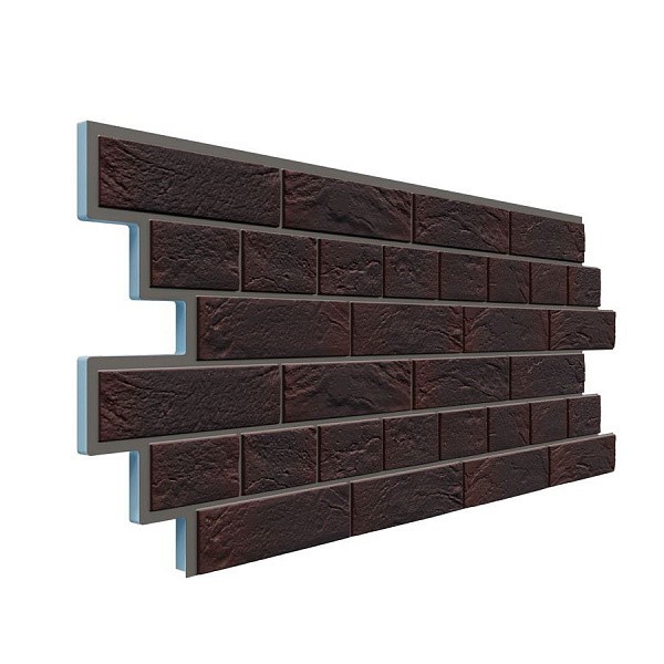 Фасадная термопанель Доломит Венецианский кирпич 20 мм Алтея купить в Тосно