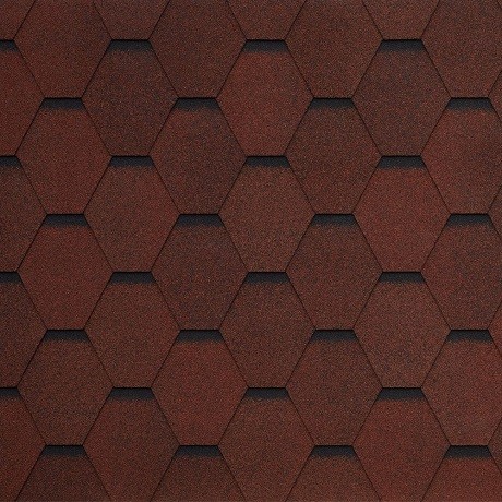 Гибкая черепица Tegola GARDA rosso 409 купить в Тосно