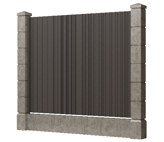 Заборная доска GRINDERDECO, ДПК, тиснение "дуб" Асфальт купить в Тосно