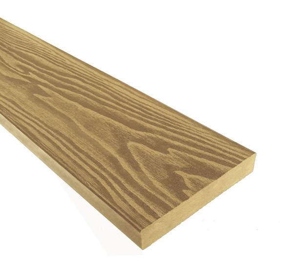 Террасная доска из ДПК Terrapol Смарт 3D Полнотелая без паза Дуб Севилья купить в Тосно