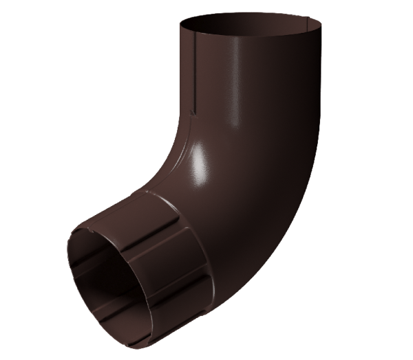 Колено 72° D90 Döcke STAL PREMIUM Шоколад, (RAL 8019) купить в Тосно