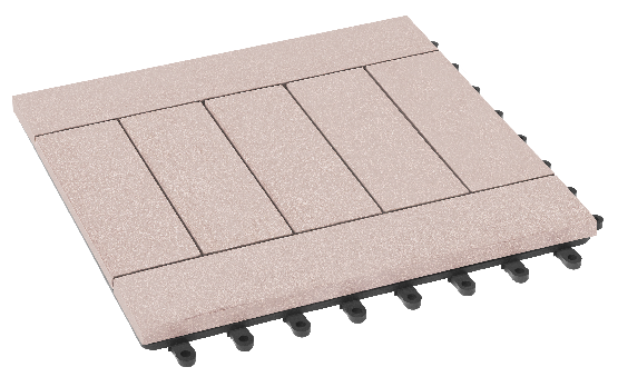 Модульный паркет ДПК GRINDERDECO Комфорт 5 Выбеленный дуб купить в Тосно