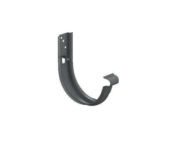 Водосток Aquasistem, Система 150/100 - Крюк крепления желоба универсальный с комплектом крепления RR 23 Маренго matt купить в Тосно