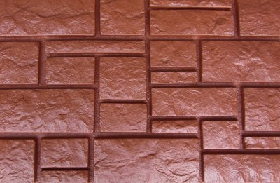 Фасадная панель Аэлит дворцовый камень Кирпичный