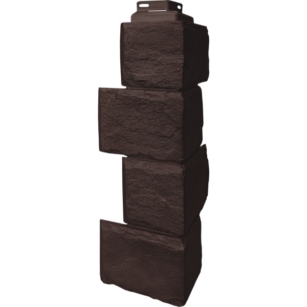 Угол наружный FineBer – “Камень природный” Коричневый купить в Тосно