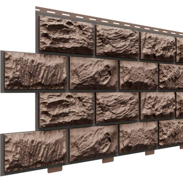 Фасадная панель Доломит, Альпийский Премиум Турмалин купить в Тосно