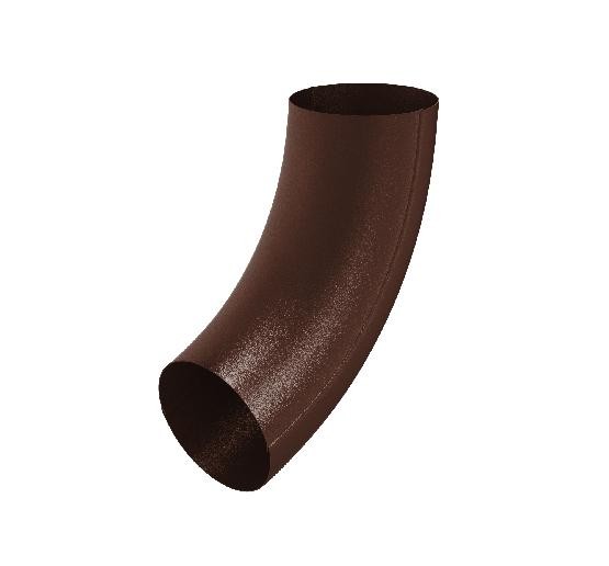 Водосток Aquasistem, Система 150/100 - Колено трубы универсальное RAL 8017 Коричневый matt купить в Тосно