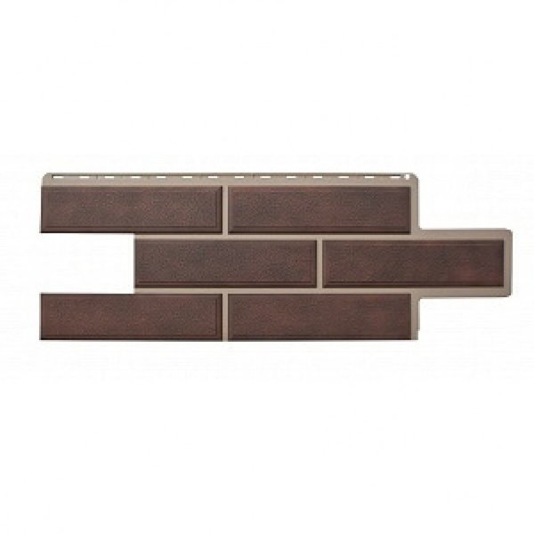 Фасадная панель Альта-Профиль - Коллекция "Венецианский Камень", Коричневый купить в Тосно
