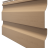 Виниловый сайдинг docke (дёке) - профиль D4,5D, капучино