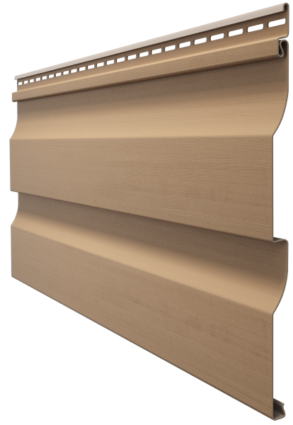 Виниловый сайдинг docke (дёке) - профиль D4,5D, капучино купить в Тосно