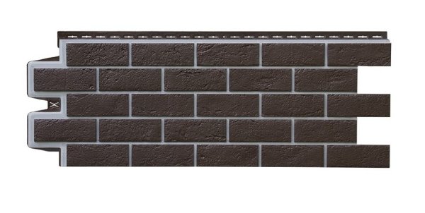 ФП Grand Line состаренный кирпич премиум Шоколадный (шов RAL 7006) купить в Тосно