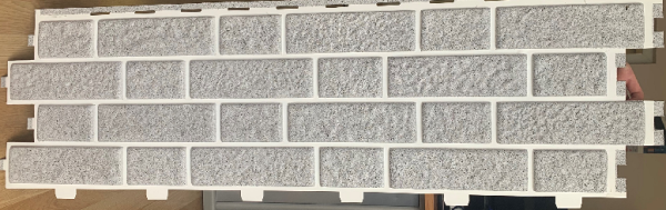 Цокольный сайдинг Tecos МИХЕЛЕН Серый купить в Тосно