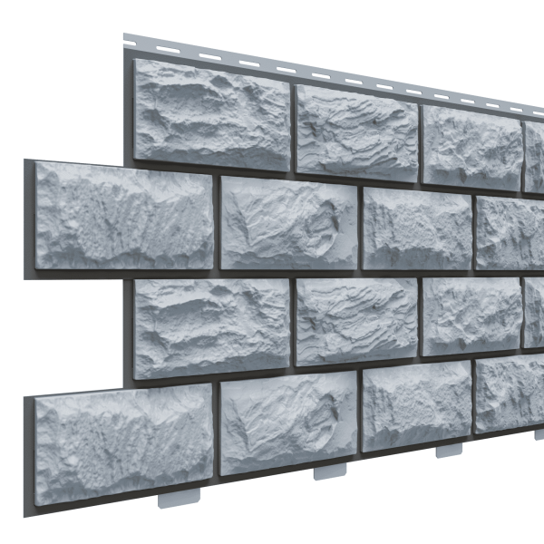 Фасадная панель Доломит, Альпийская горка Серо-голубой купить в Тосно