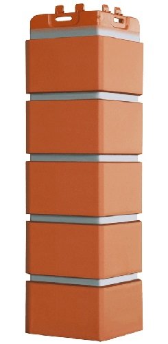 Угол Grand Line клинкерный кирпич ПРЕМИУМ Терракотовый (шов RAL 7006) купить в Тосно