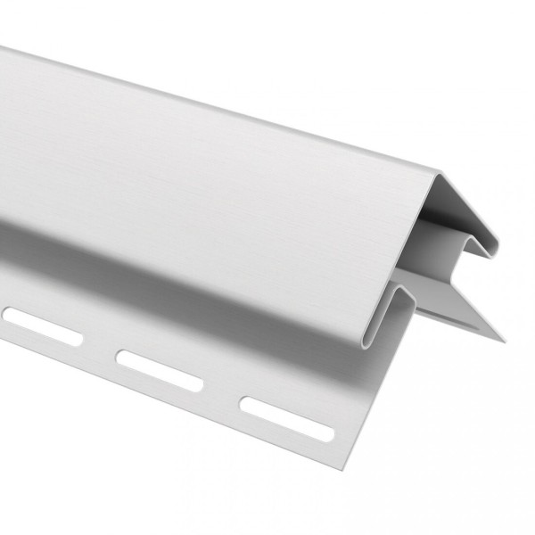 Угол внешний (наружный) для сайдинга, белый купить в Тосно