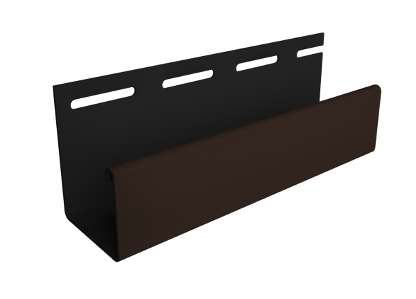 Фасадный J-профиль 30 мм Шоколадный купить в Тосно