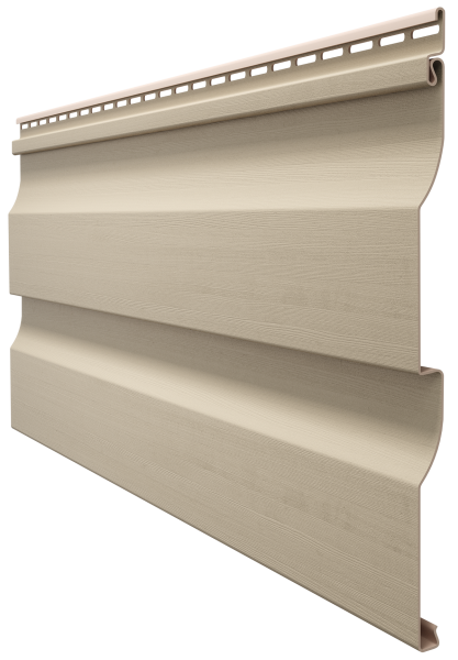 Виниловый сайдинг docke (дёке) - профиль D4,5D, крем-брюле купить в Тосно