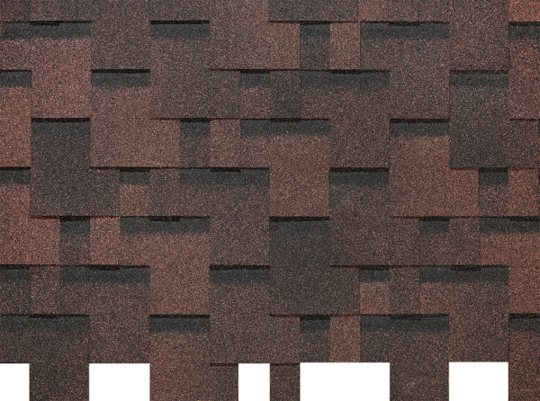 Гибкая черепица EURASIA Docke, Коллекция Лабиринт Коричневый купить в Тосно