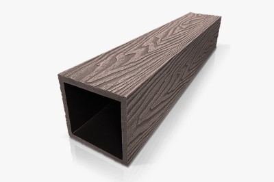 Столб ДПК Deckart 100×100 Венге