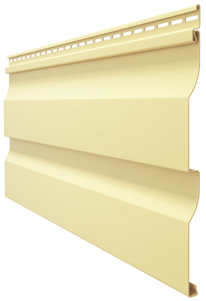 Виниловый сайдинг docke (дёке) - профиль D4,5D, лимон купить в Тосно