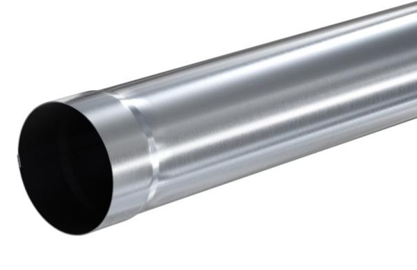 Водосток Aquasistem, Система 125x90 - Соединительная труба 3 метра оцинковка купить в Тосно