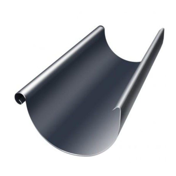 Водосток Grand Line 125x90 – Желоб 3м RAL 7024 купить в Тосно