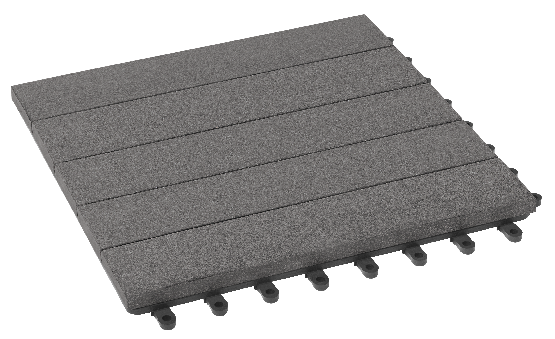 Модульный паркет ДПК GRINDERDECO Комфорт 3 Серый базальт купить в Тосно