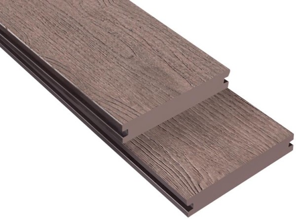 Террасная доска ДПК Outdoor 3D полнотелая NEVADA/CALIFORNIA BROWN коричневая микс купить в Тосно