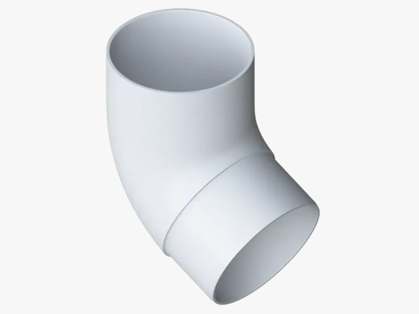 Водосток Альта-Профиль ПВХ – Колено 67 (белый) купить в Тосно