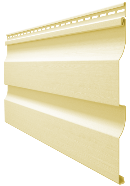 Виниловый сайдинг docke (дёке) - профиль D4,5D, банан купить в Тосно