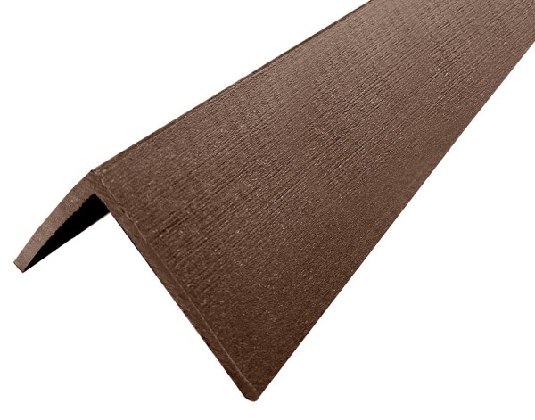 Уголок ДПК для сайдинга 70x70x3000мм Коричневый купить в Тосно