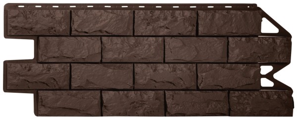 Фасадная панель Альта-Профиль Фагот ЭКО Коричневый купить в Тосно