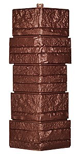 Угол T-Сайдинг-Альпийская Сказка ЭКО-1 Браун купить в Тосно