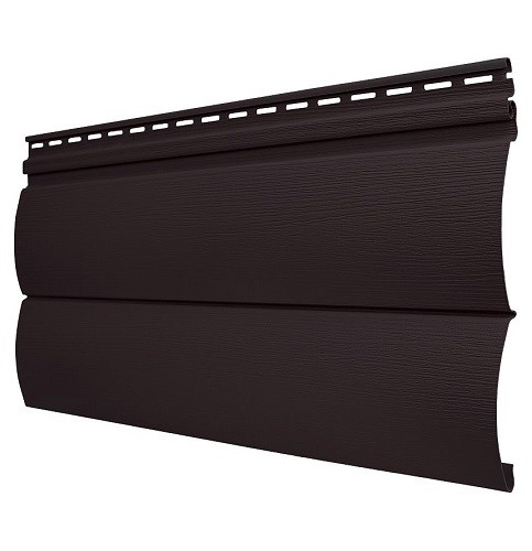 Акриловый Сайдинг Tecos - Оцилиндрованный брус двойной (под бревно), Арабика купить в Тосно