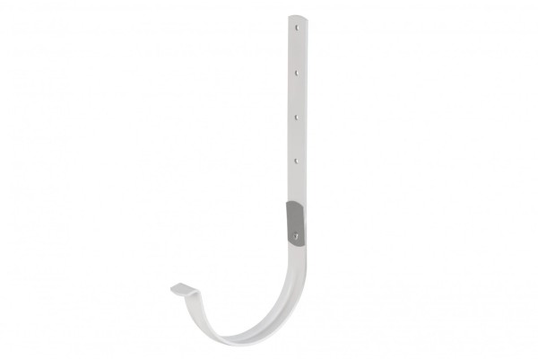 Водосток Альта-Профиль ПВХ – Кронштейн желоба металл (белый) купить в Тосно