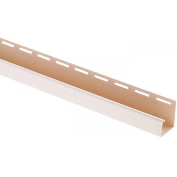 J-профиль Люкс Крашенный, T-15, ВН, Белый купить в Тосно