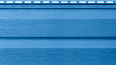 Виниловый сайдинг Канада плюс премиум, синий