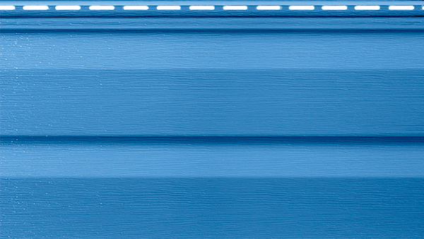 Виниловый сайдинг Канада плюс премиум, синий купить в Тосно