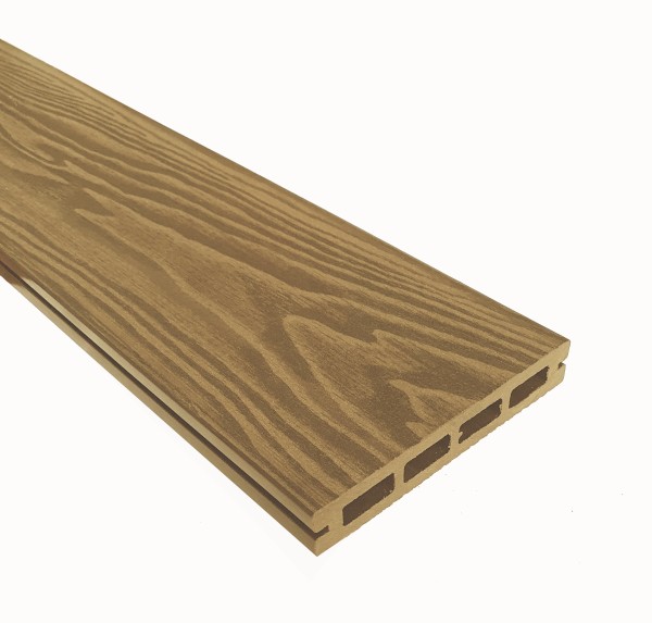 Террасная доска из ДПК Terrapol Смарт 3D Пустотелая с пазом Дуб Севилья купить в Тосно