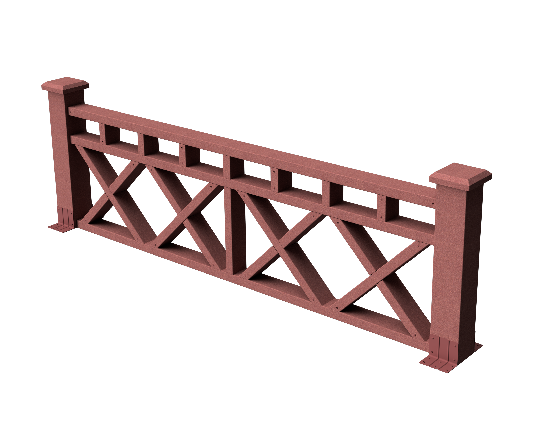 Ограждения декоративное ДПК GRINDERDECO Бэйли мербау. купить в Тосно