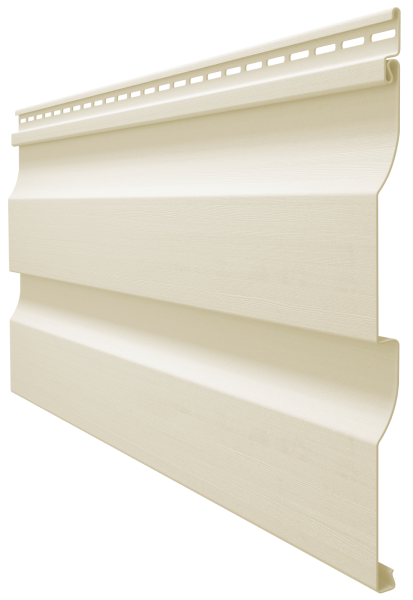 Виниловый сайдинг docke (дёке) - профиль D4,5D, сливки купить в Тосно