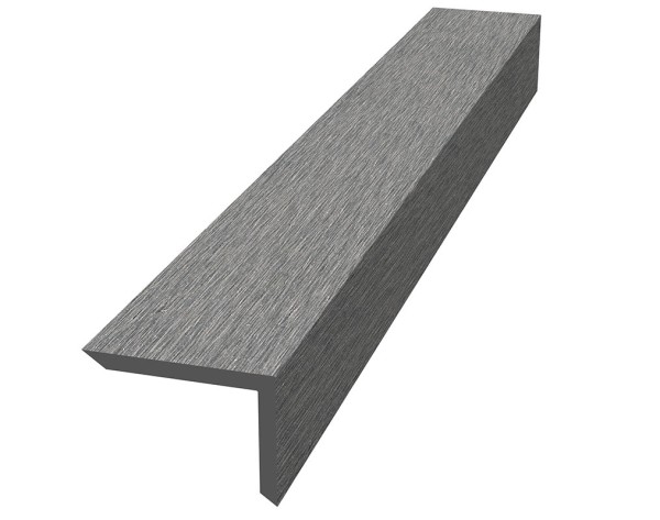 Уголок ДПК для террасной доски NauticPrime, 60x40x2900мм Тёмно-серый купить в Тосно