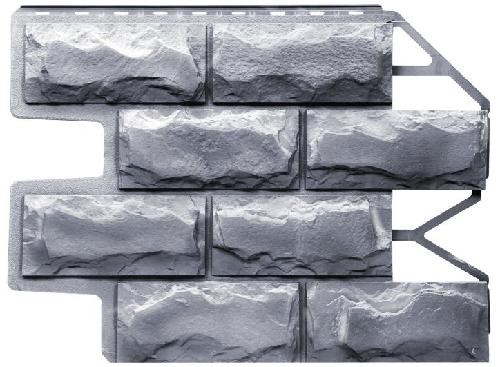 Фасадная панель FineBer Блок, Светло-серый купить в Тосно